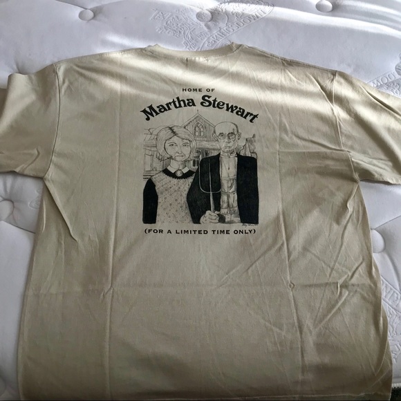 Martha Stewart Unisex T-Shirt, Khaki, Size XL, NEW - Picture 8 of 8